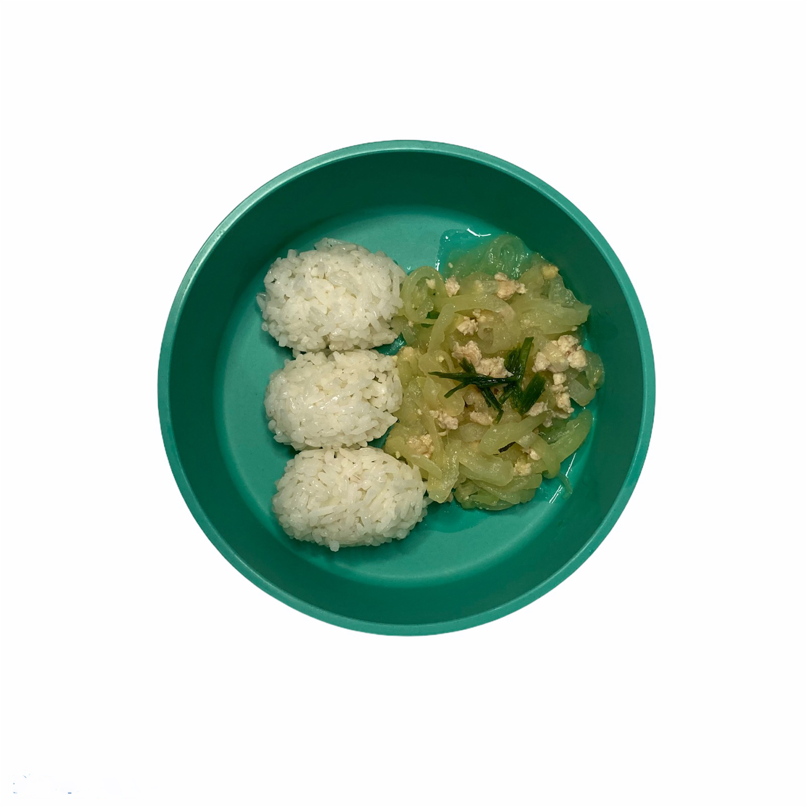 Sautee Chayote Squash with Ground meat